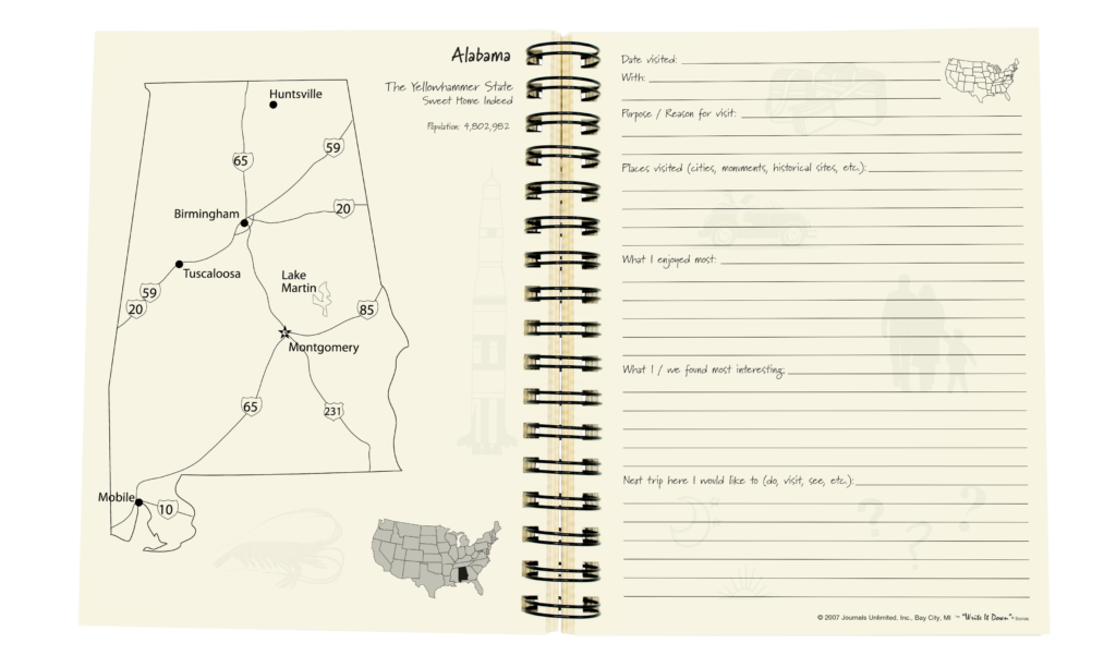 Let&#39;s Go See All 50! Visiting the 50 States Journal