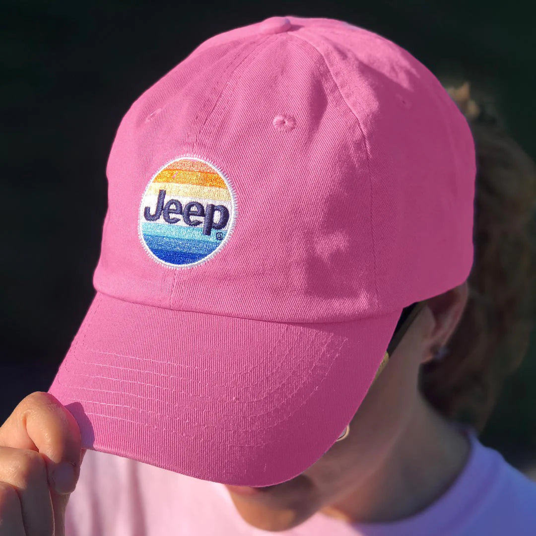 Pink Jeep Sunrise Hat