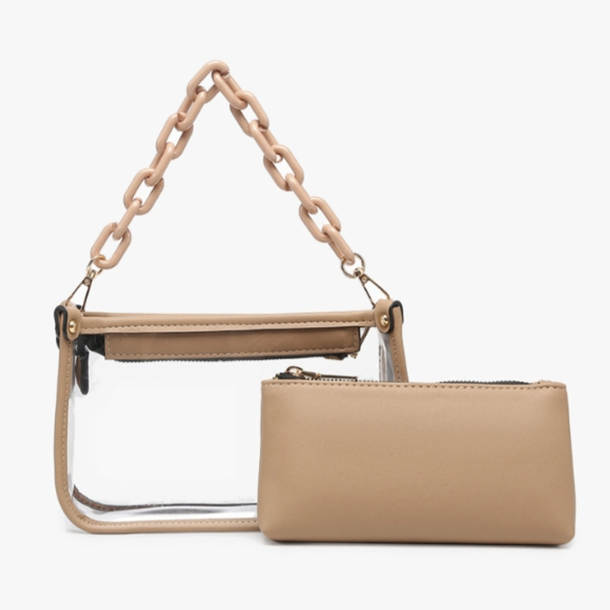 Jessica Clear Crossbody Purse