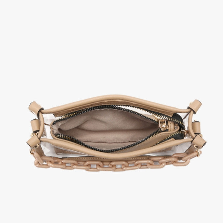 Jessica Clear Crossbody Purse