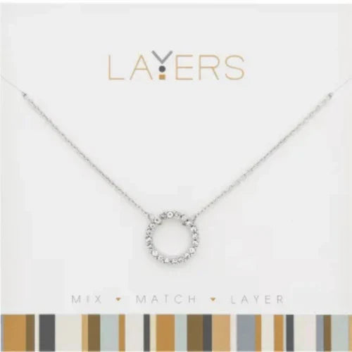 Silver Layers Necklace