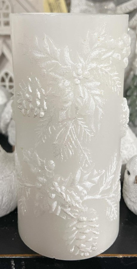 Holiday Fountain Candle 4x8