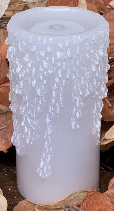 Holiday Fountain Candle 4x8