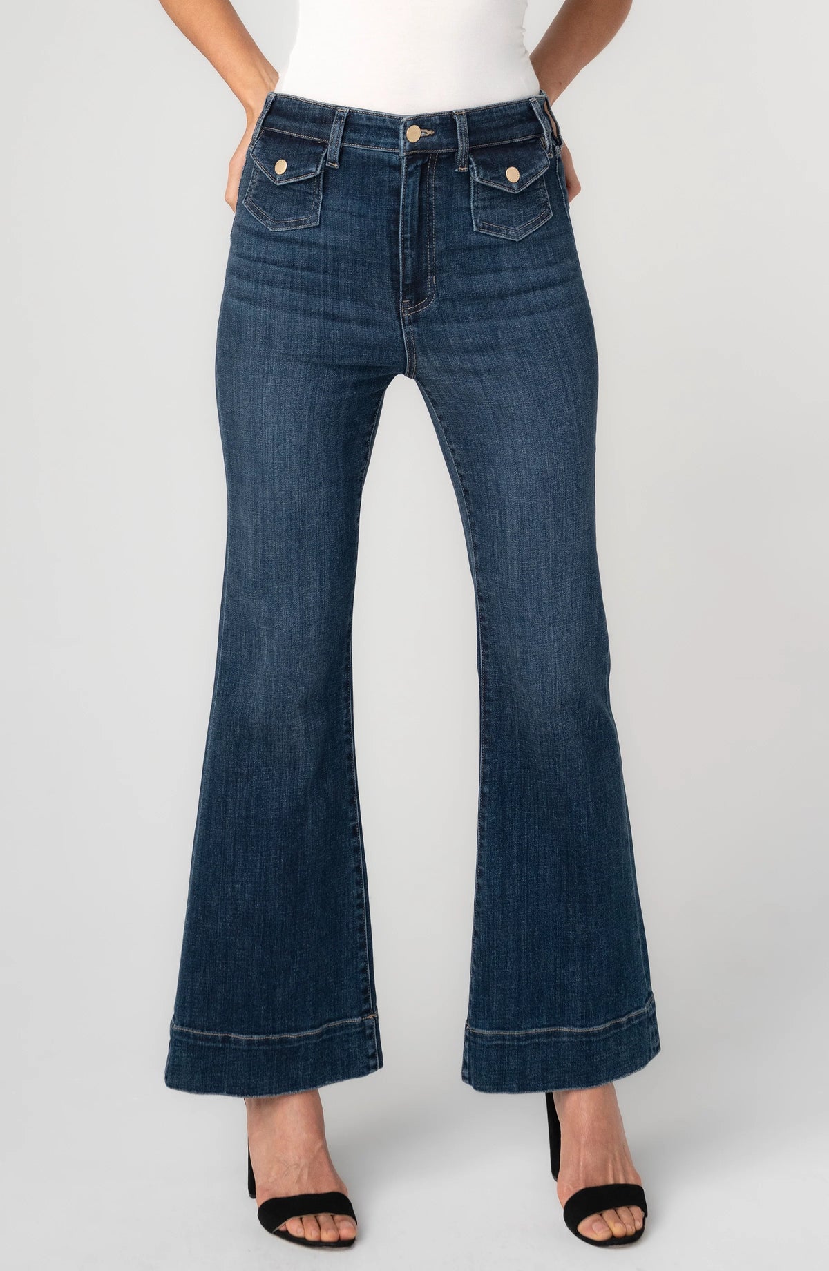 Hannah Flare w/ Mini Patch Pockets