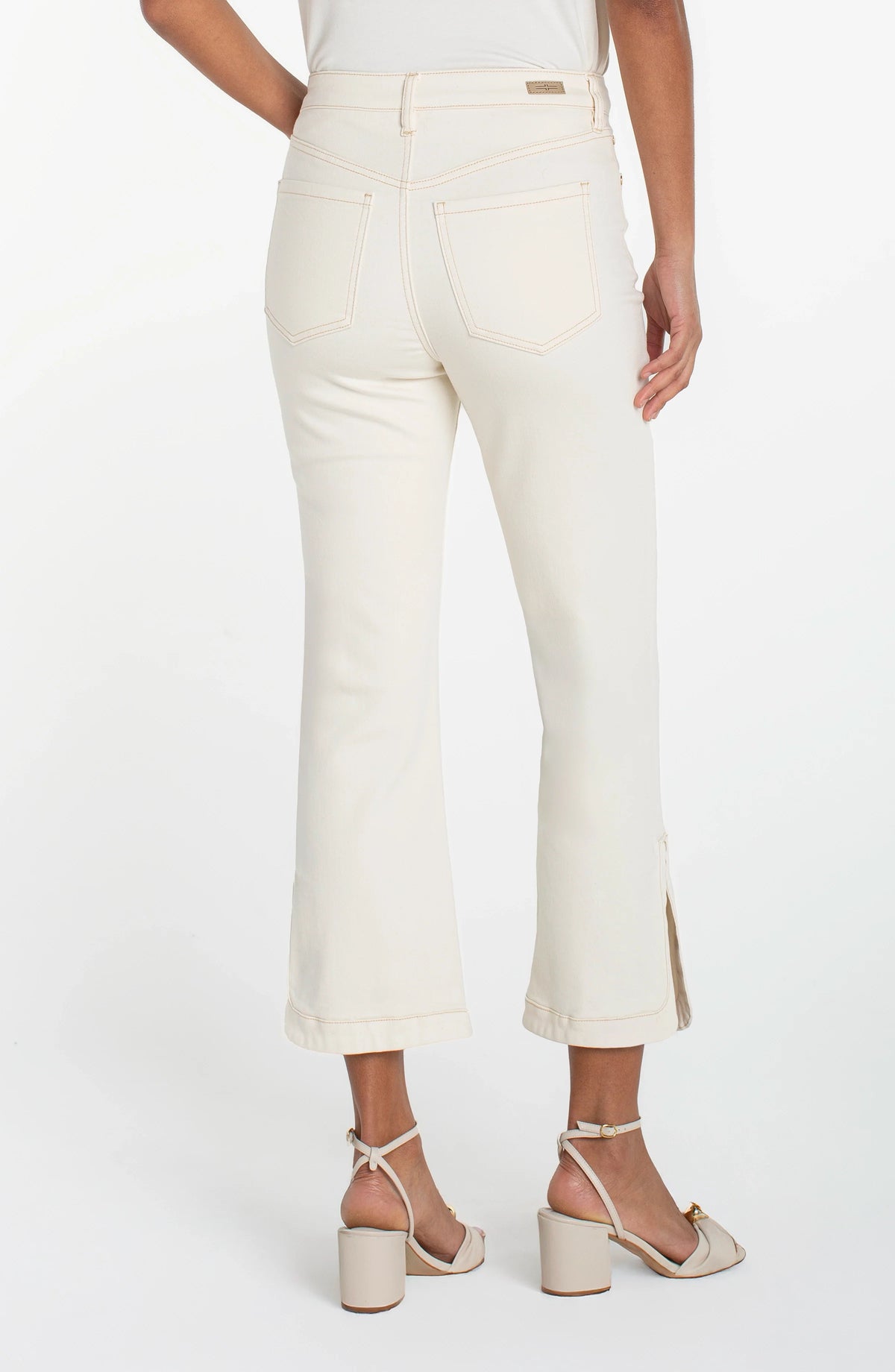 Hannah Crop Flare w/ Tulip Hem