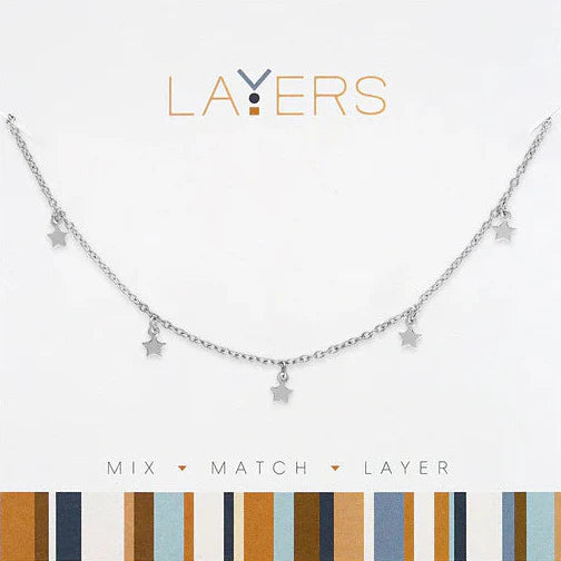 Silver Layers Necklace
