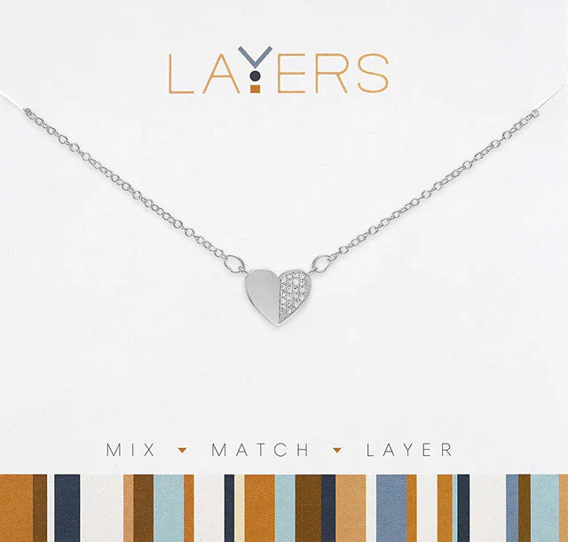 Silver Layers Necklace