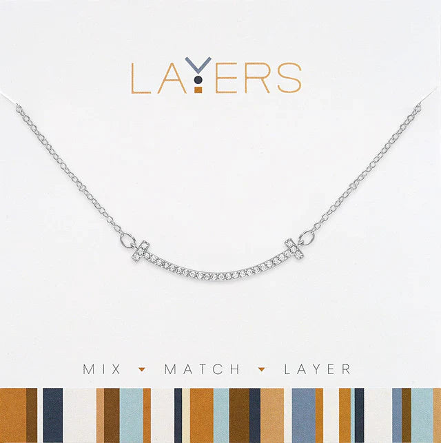 Silver Layers Necklace