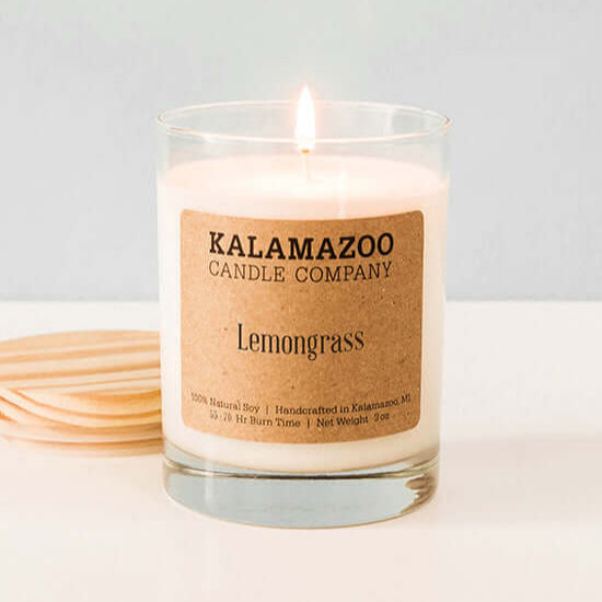 Kalamazoo Candle Lemongrass Candle 9oz