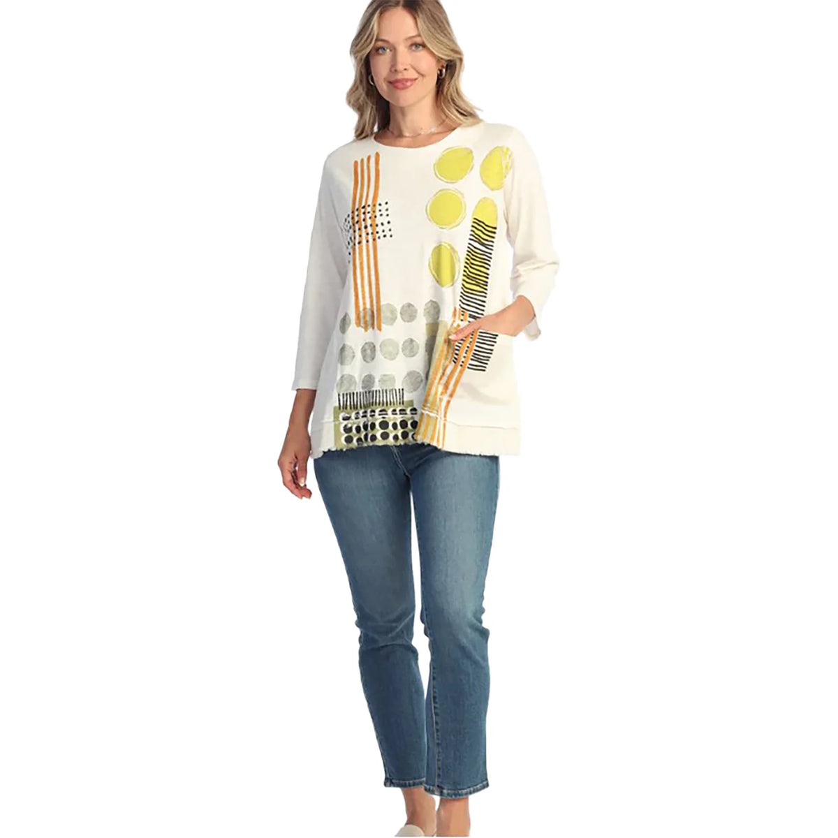 Mineral Washed Gallery Tunic Top