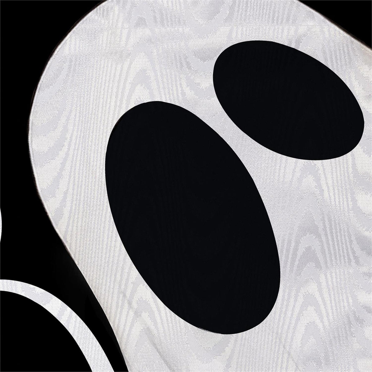 Boo Ghost Moire Garden Flag
