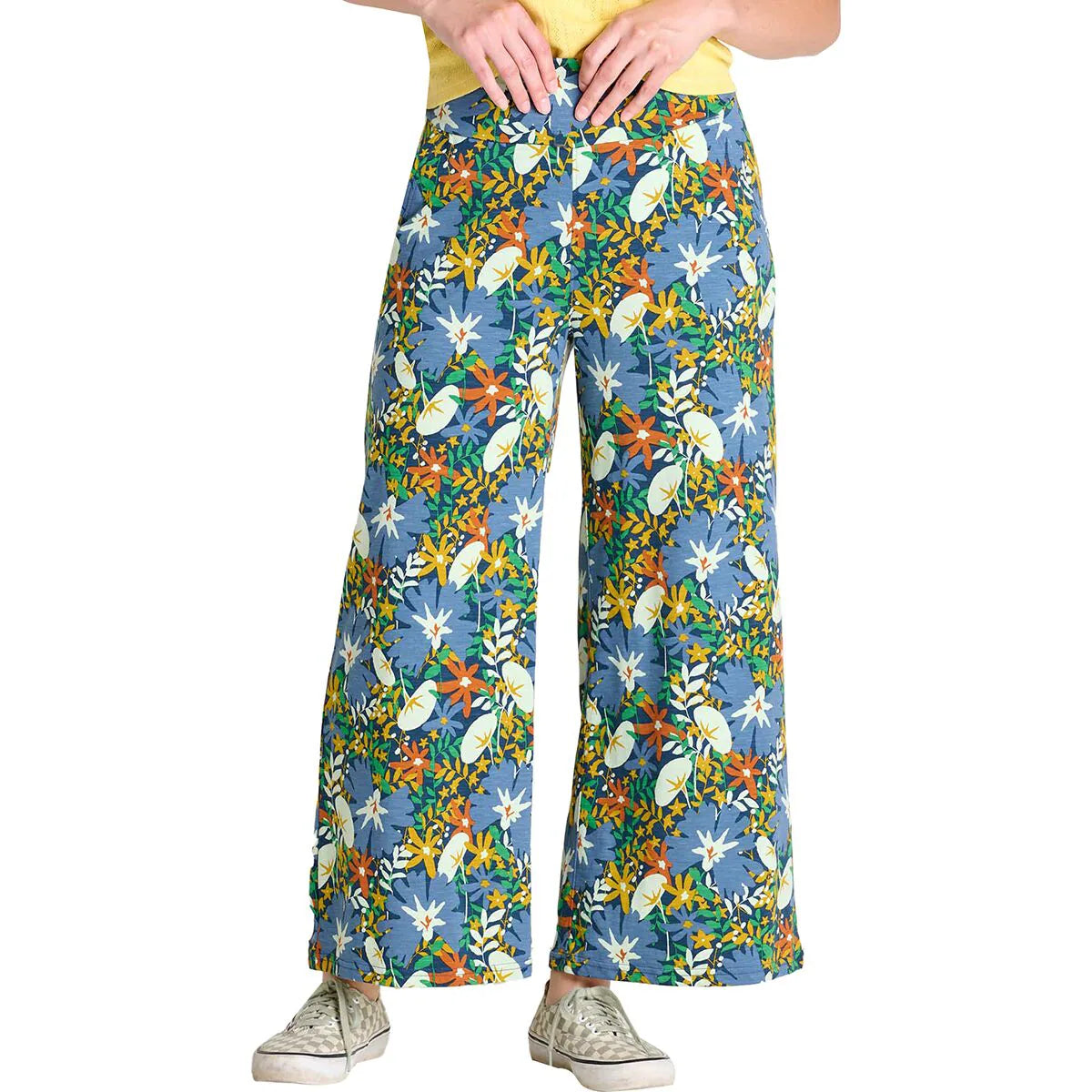 Chaka Wide Leg Pant Midnight Floral