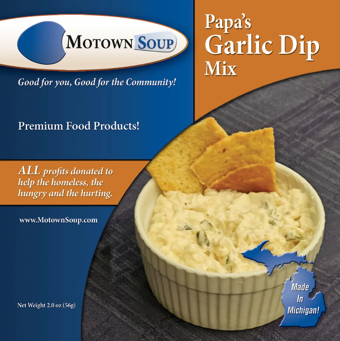 Papa's Garlic Dip Mix