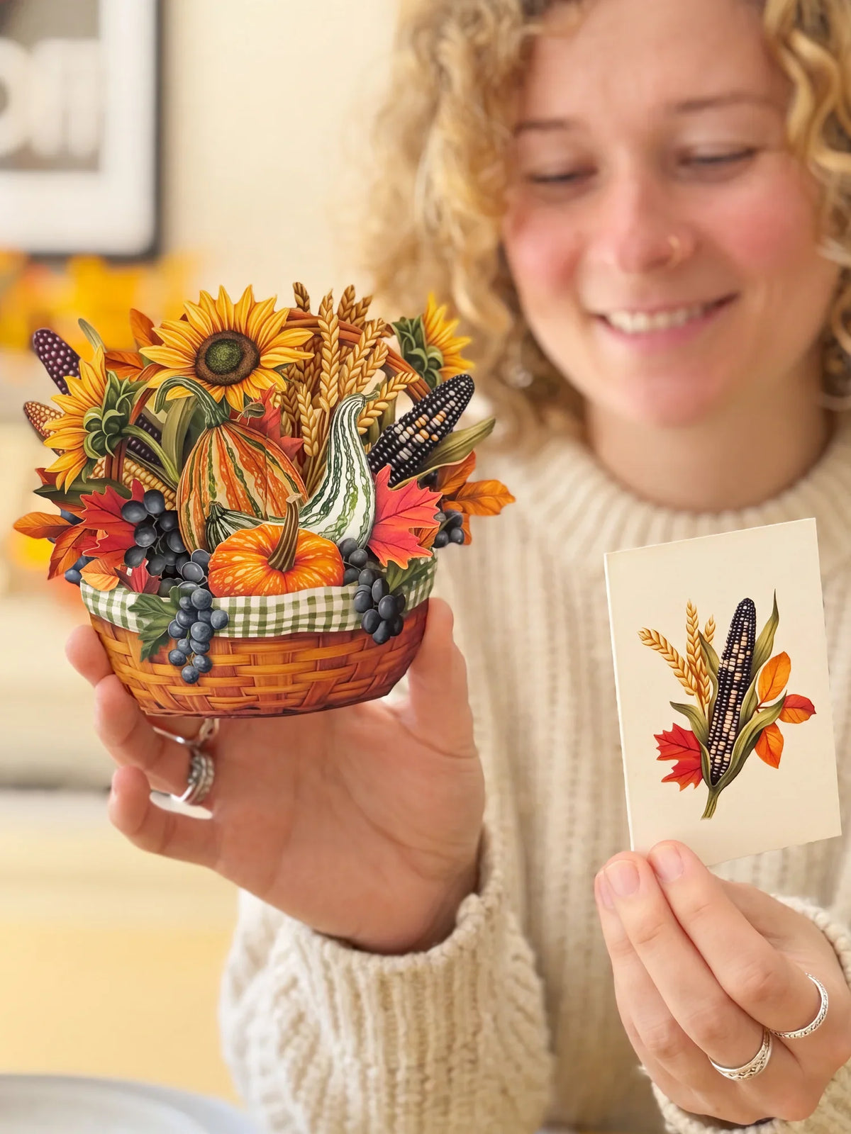 Mini Fall/Halloween Pop-Up Greeting Card