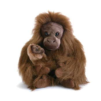 Demdaco Orangutan & Baby Plush Animal
