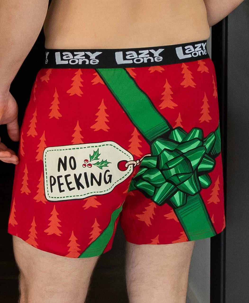 No Peeking Men&#39;s Boxer