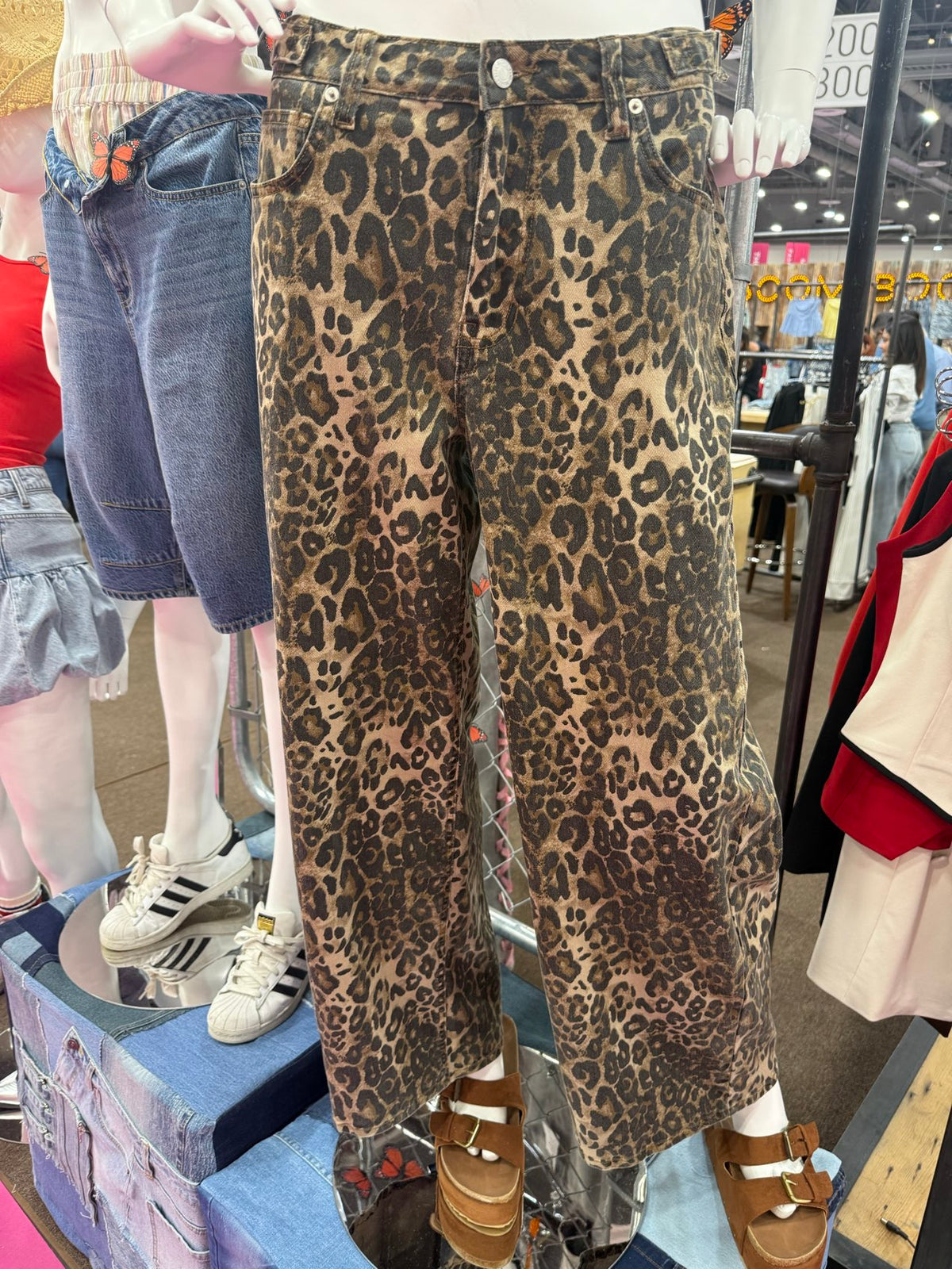 Leopard Extreme Baggy Adjustable Waist Pants