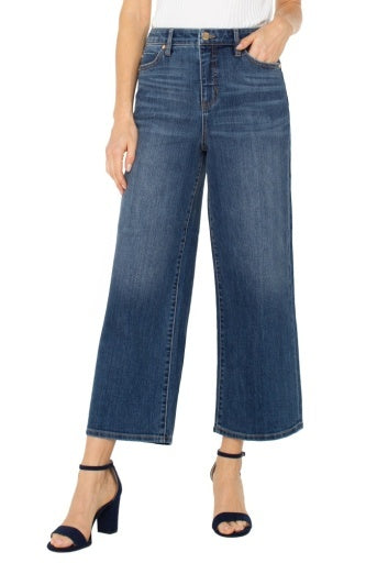 Stride HR Crop Wide Jeans