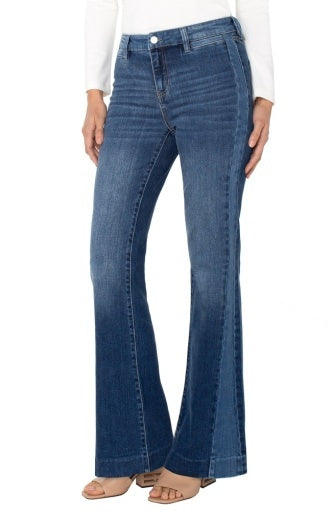 Hannah Flare w/ Blocking Details 32&quot; Inseam