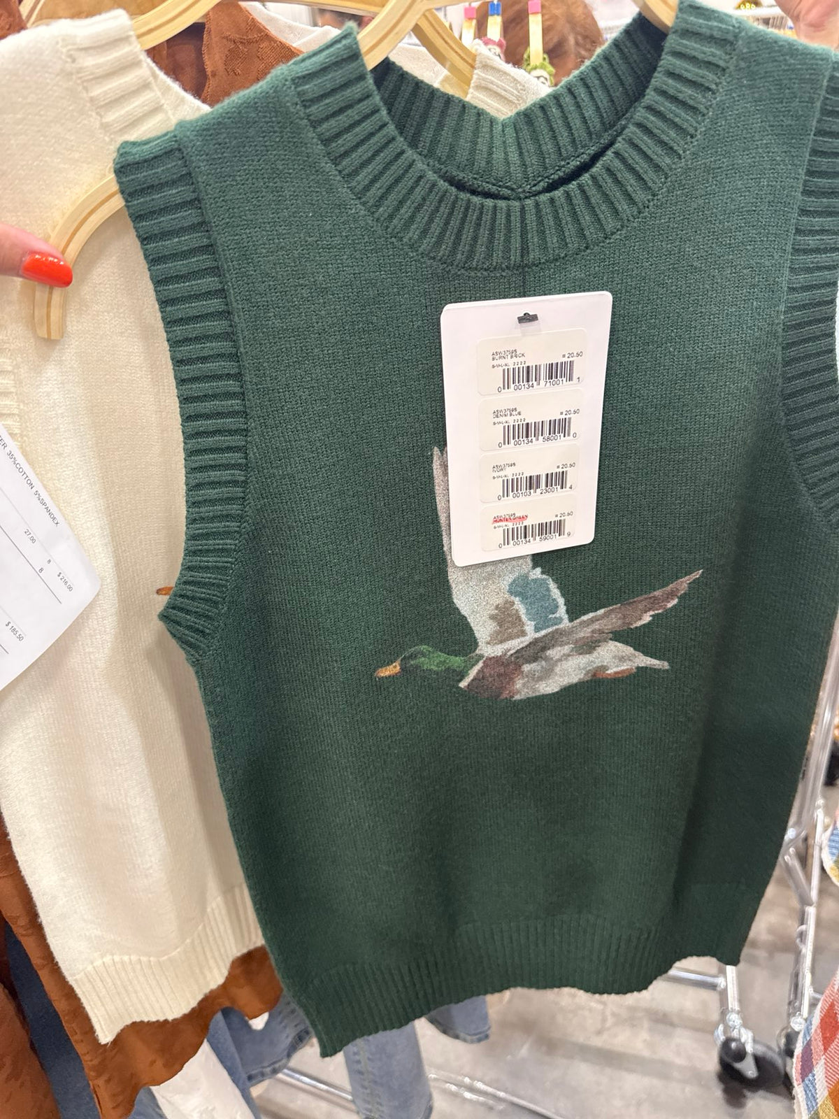 Mallard Hunter Green Vest
