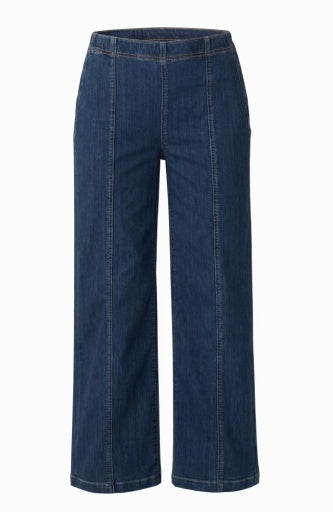 High Rise Pull-On Wide Leg w/ Seam Detail