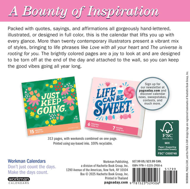 Today Is Going to Be a Great Day! Page-A-Day Calendar 2026