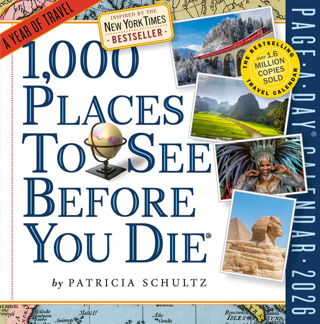 1,000 Places to See Before You Die Page-A-Day Calendar 2026