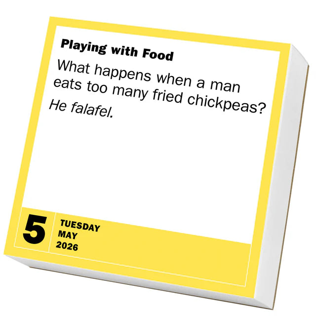 290 Bad Jokes &amp; Puns Page-A-Day Calendar 2026