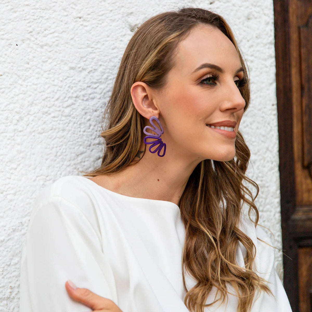 Tagua Ophelia Earrings