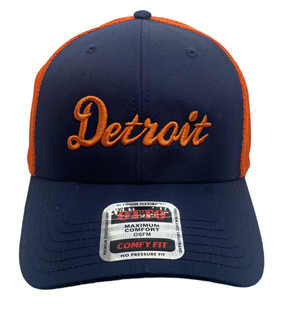 Detroit Tigers Puff Embroidered Ball Cap