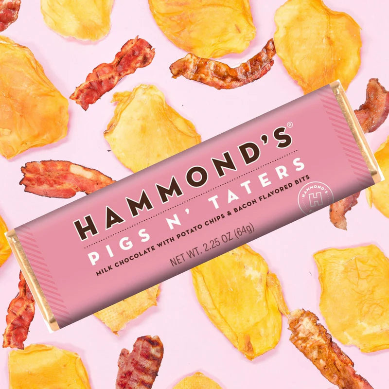 Hammond&#39;s Pigs N&#39; Taters Candy Bar
