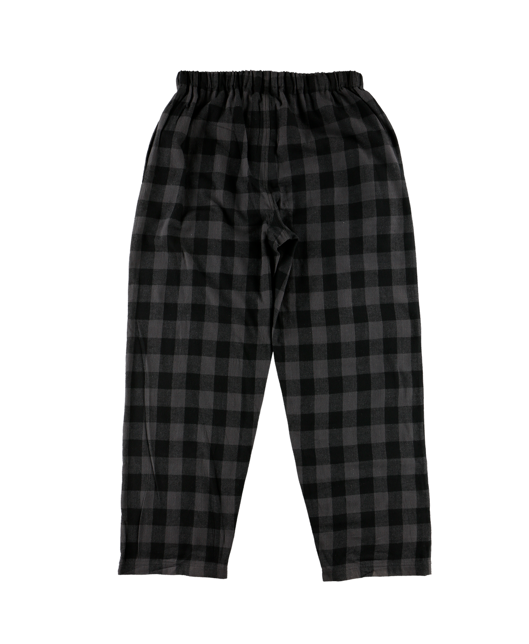 Grey Plaid Men&#39;s Flannel PJ Pant