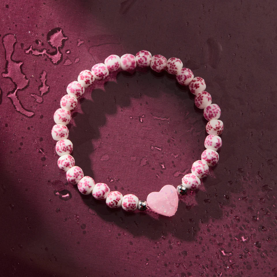 Porcelain Heart Holy Water Bracelet