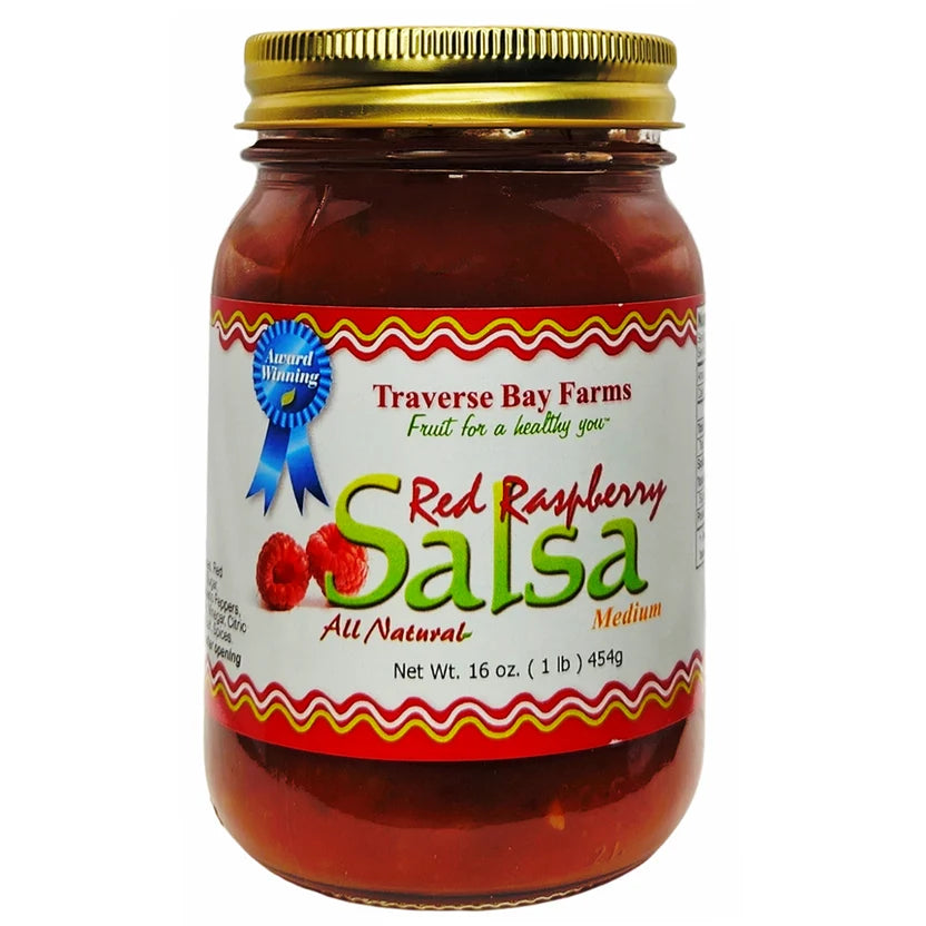 Red Raspberry Salsa - Medium 16oz