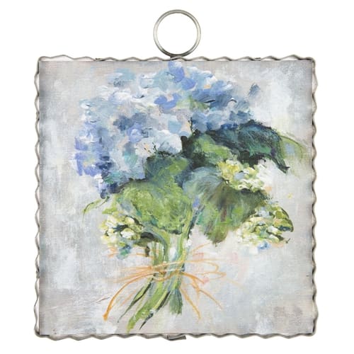 Gallery Mini Art Rozie&#39;s Blue Hydrangea Art RTC