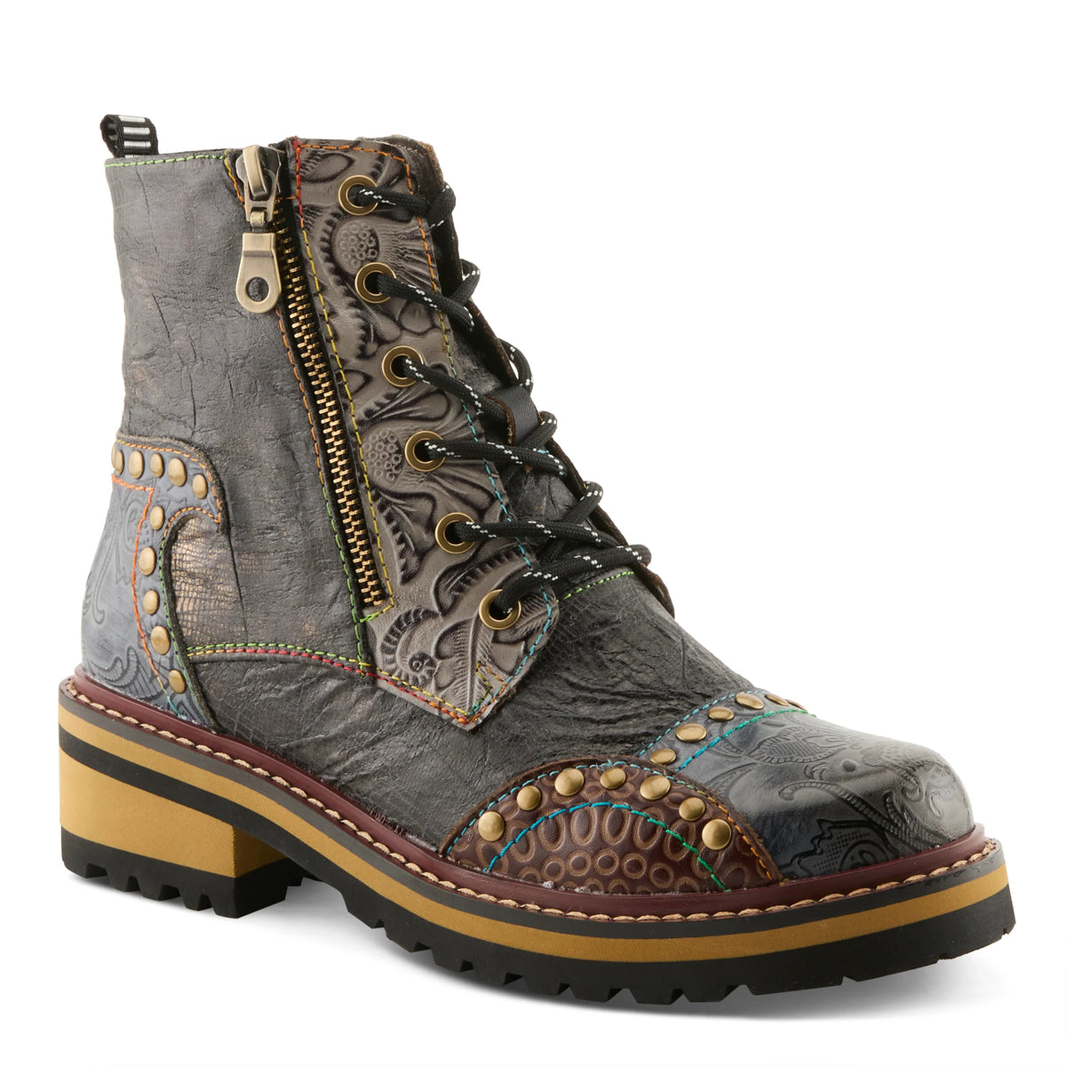 L&#39;artise Rugup Booties -Slate