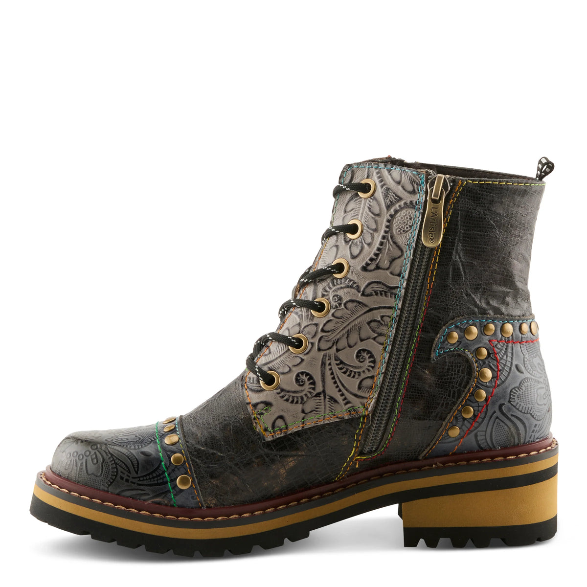 L&#39;artise Rugup Booties -Slate