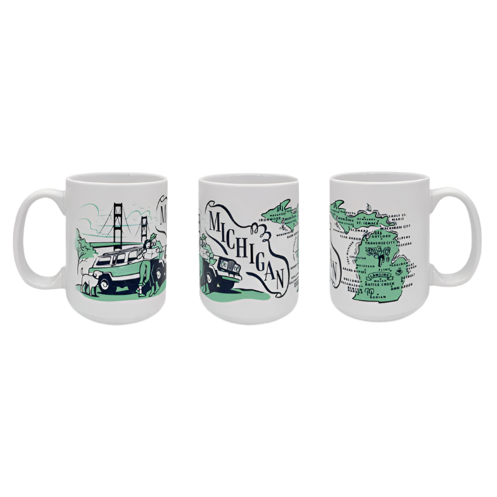Michigan Ceramic Mug