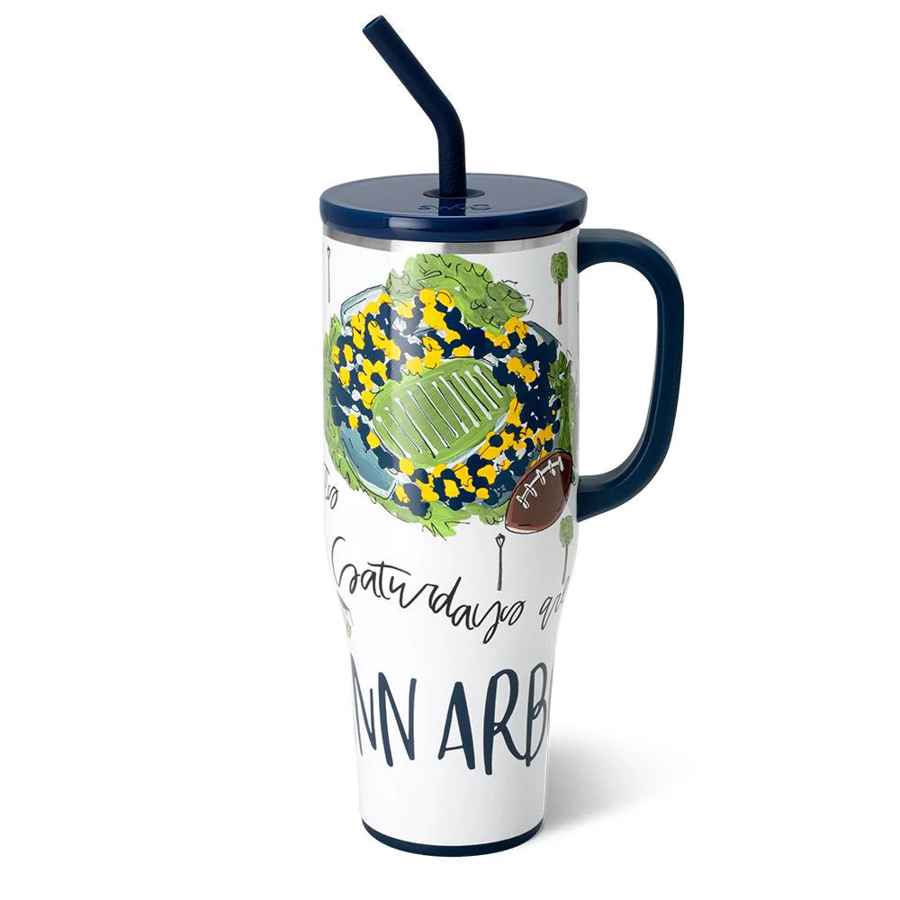 Swig Saturdays in Ann Arbor Mega Mug 40oz