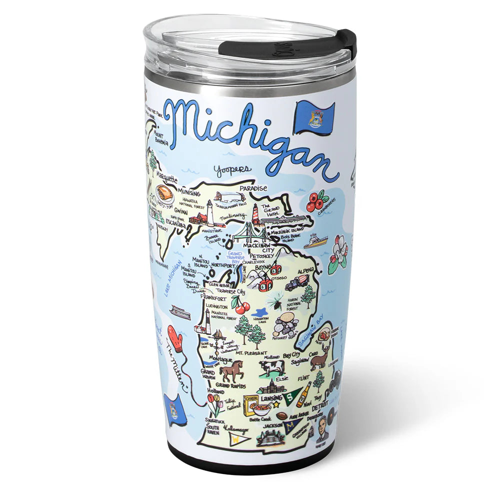 Swig Michigan Tumbler 22oz