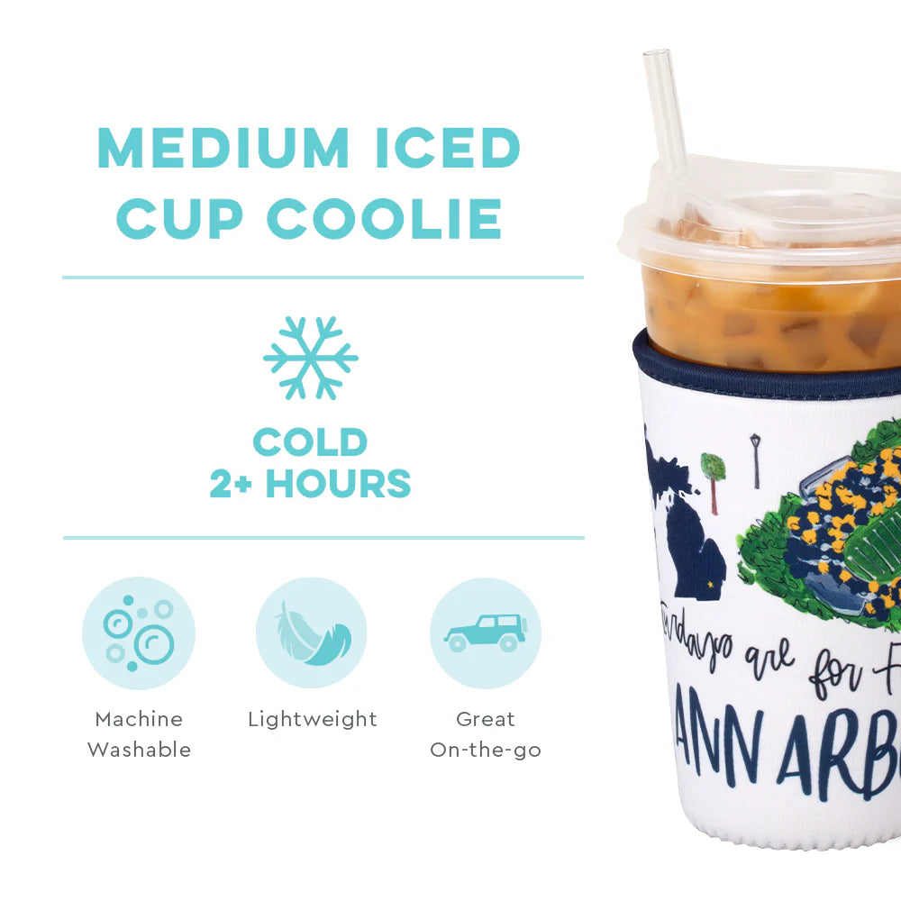 Swig Saturdays in Ann Arbor Iced Cup Coolie Medium