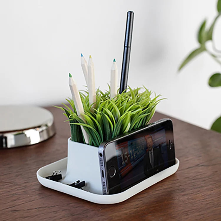 Potted Pen Phone Stand