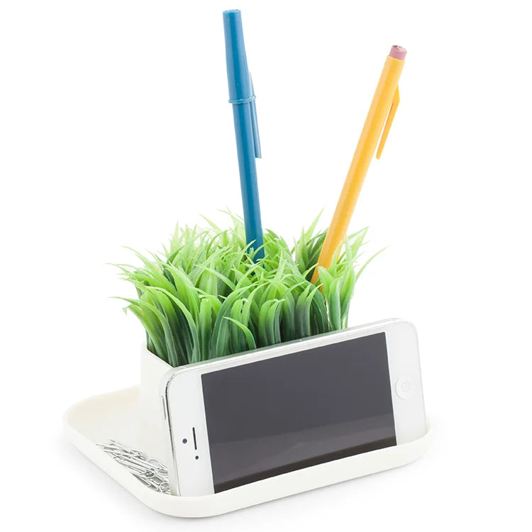 Potted Pen Phone Stand