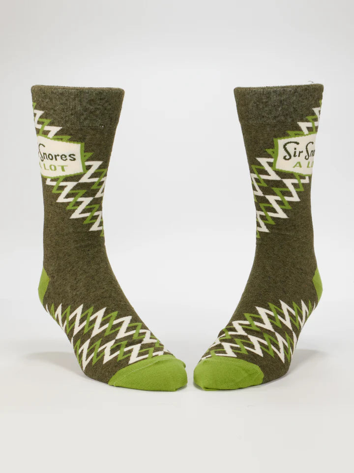 Sir Snores A Lot Men's Socks