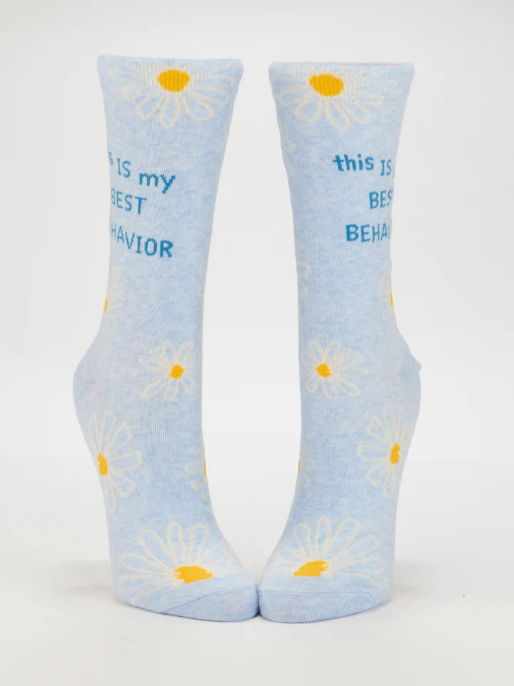 My Best Behavior Women's Socks