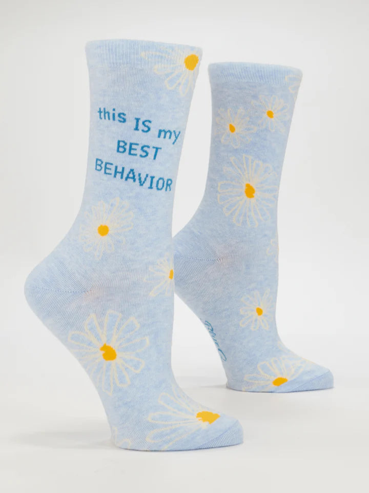 My Best Behavior Women's Socks