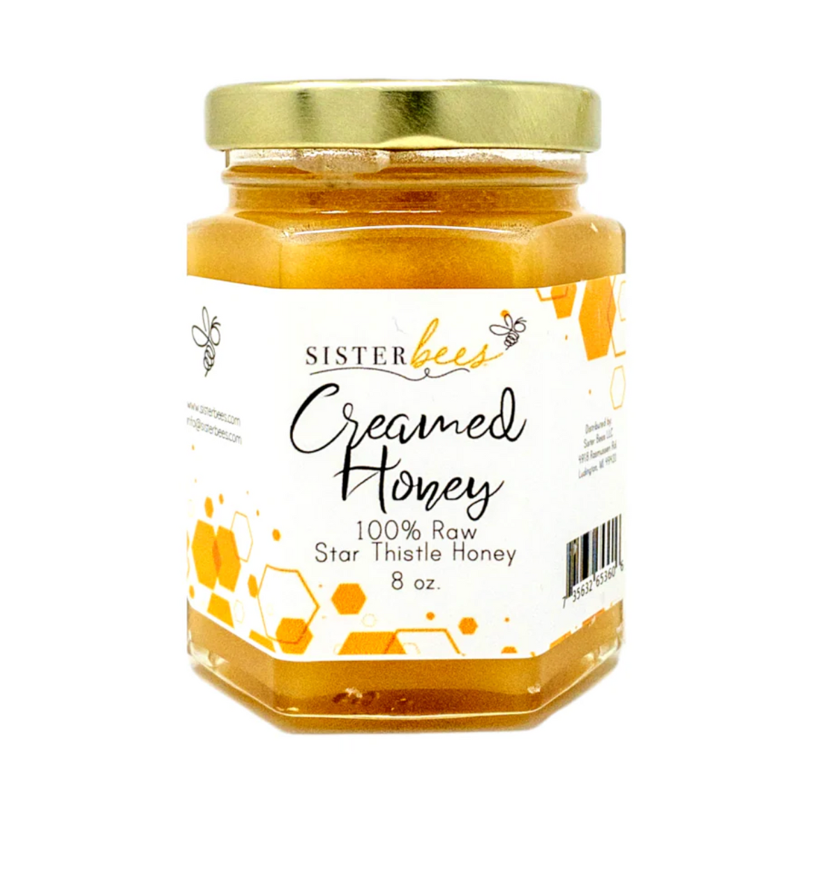 Creamed Honey 100% raw Michigan honey