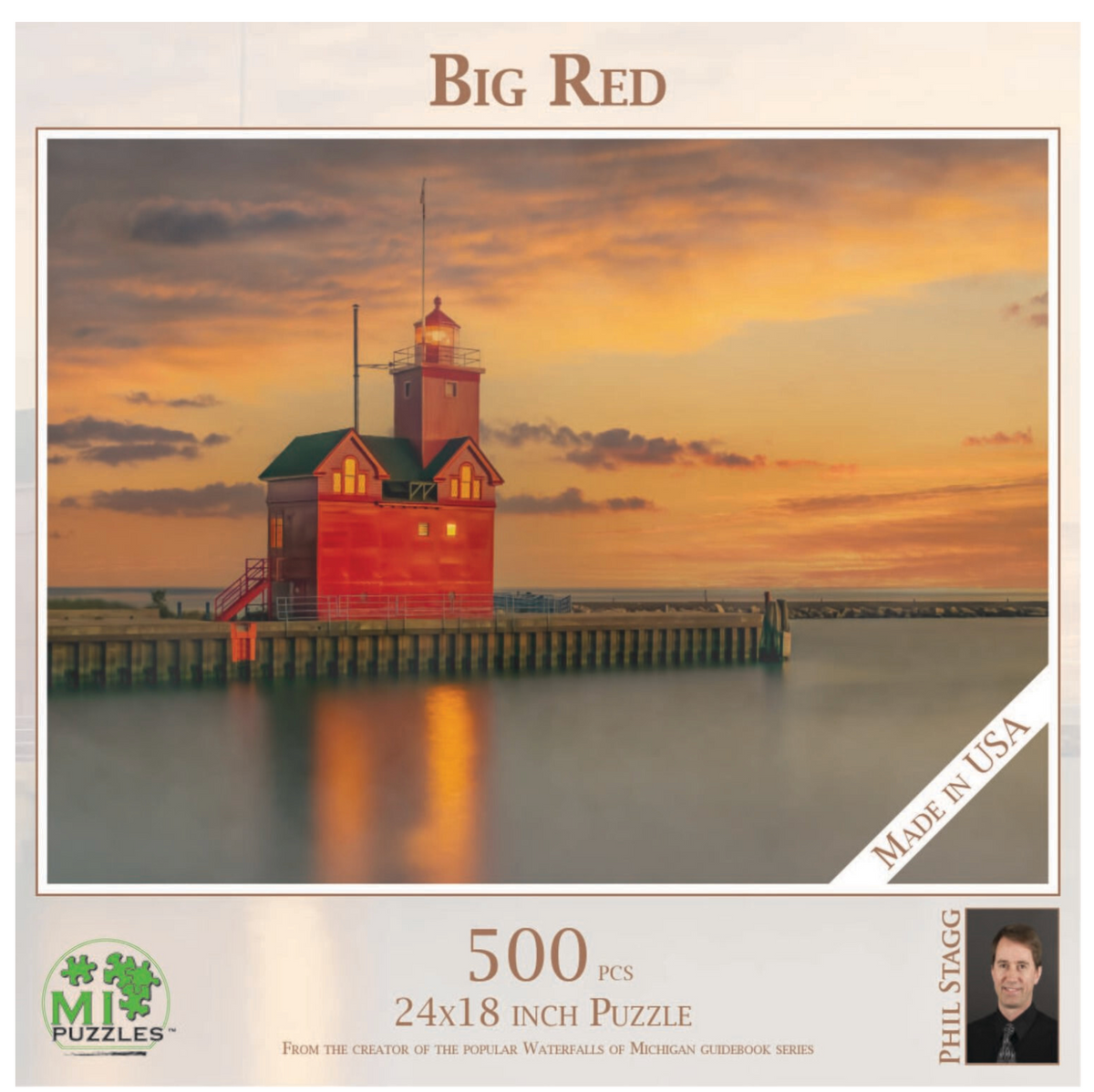 Big Red 500 piece Phil Stagg puzzle