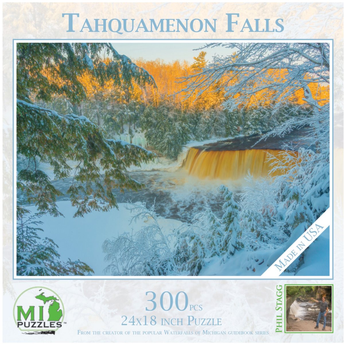 Tahquamenon Falls 300 piece Phil Stagg puzzle