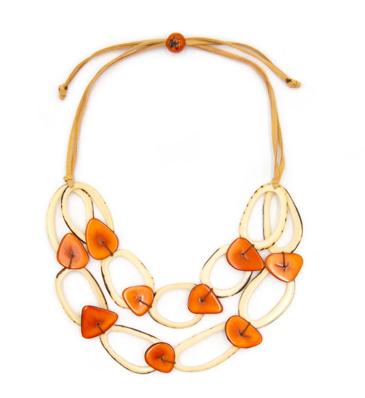 Tagua Crystal Necklace